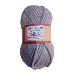 Biolana // Pura Lana en ovillos x 100gr semigordo