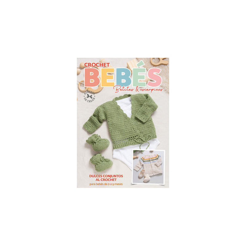 Revista Crochet Bebés Batitas y Escarpines